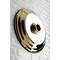 Kingston Brass KB3632TLH Tub & Shower Trim Only W/out Handle, Polished Brass KB3632TLH - alternate 3
